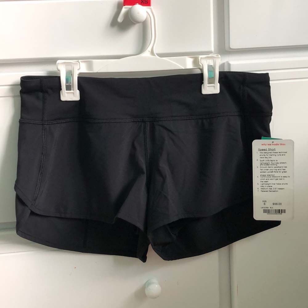Lululemon Speed Short Size 6